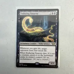 Enduring Tenacity Extended Art Duskmourn: House of Horror NM MTG - Image 1