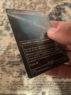 Anduril Narsil Reforged Extended Art Pack Fresh Never Played FREE SHIP - Image 2