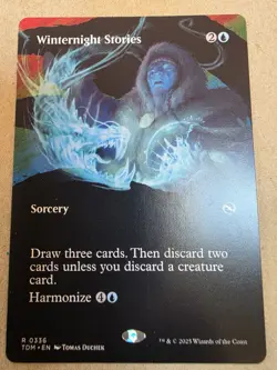 Winternight Stories - (Borderless) Tarkir: Dragonstorm Regular - Mtg - Image 1