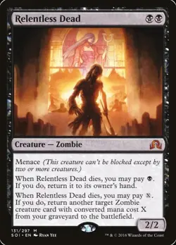 1x Relentless Dead - Shadows over Innistrad Magic the Gathering MTG NM - Image 1