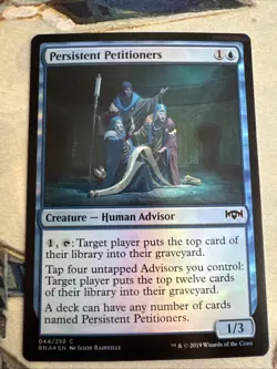 Persistent Petitioners Ravnica Allegiance Foil - Image 1