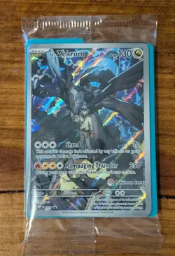 SEALED N’s Zekrom 031 Pokemon Center Stamped & Unstamped (two promos) NM - Image 1