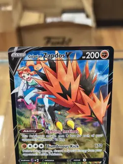 Pokemon Galarian Zapdos V TG19/TG30 SWSH Astral Radiance Trainer Free Shipping! - Image 2