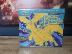 Pokemon TCG Ascended Heroes ETB Elite Trainer Box Sealed (Small Crease In Box) - Image 1