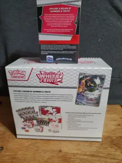 Pokemon TCG Scarlet & Violet White Flare Elite Trainer Box + Booster Bundle, NEW - Image 3
