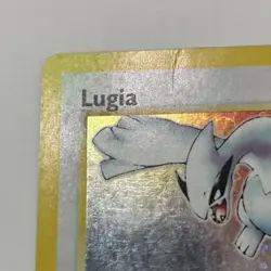 Pokemon TCG Lugia Neo Genesis Holo Rare 9/111 Nintendo 2000 Heavily Played READ - Image 2