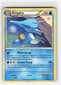 KINGDRA 17/95 UNLEASHED POKEMON TCG MP - Image 1