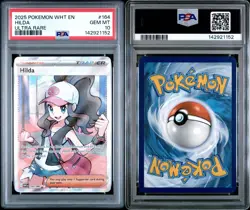 2025 Pokemon White Flare Hilda Ultra Rare 164/086 PSA 10 GEM MT - Image 2