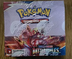 Pokemon Battle Styles Booster Box Sealed Factory Sealed Sword & Shield - Image 1