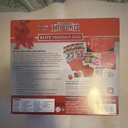 Pokemon TCG Sword & Shield Battle Styles Elite Trainer Box 2x English Booster - Image 3