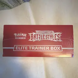 Pokemon TCG Sword & Shield Battle Styles Elite Trainer Box 2x English Booster - Image 4