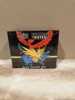 POKEMON TCG HIDDEN FATES ELITE TRAINER BOX NEW FACTORY SEALED - Image 1