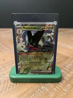 Pokemon TCG Meowscarada EX SVP 033 Promo - NM - Image 1