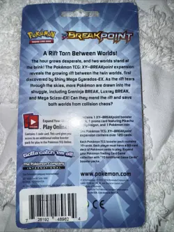 Pokemon TCG XY Breakpoint Checklane Blister Booster Pack Pikachu XY95 Promo - Image 2