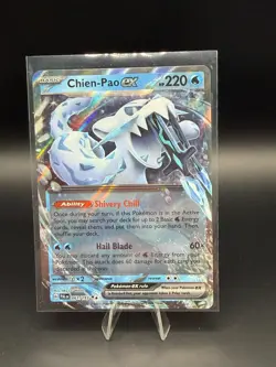 Pokemon TCG | Chien-Pao ex 061/193 Sv02: Paldea Evolved Holo Pack Fresh NM+ - Image 1