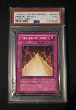2004 Yu-Gi-Oh! Pyramid of Light EN004 promo movie pack PSA 9 - Image 1