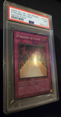 2004 Yu-Gi-Oh! Pyramid of Light EN004 promo movie pack PSA 9 - Image 2