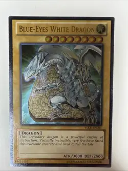 Blue-Eyes White Dragon - YSKR-EN001 Ultimate Rare Unlimited Ed Yugioh LP+/NM - Image 1