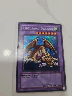 Thousand Dragon Reverse Holo Misprint Secret Rare HP MRD-143 Yu-Gi-Oh - Image 2
