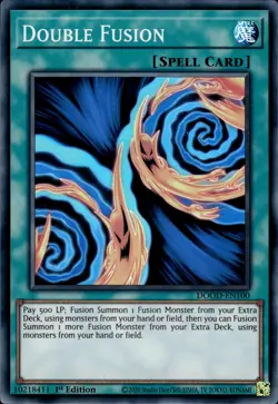 Double Fusion - Super Rare 1st Edition DOOD-EN100 - NM - YuGiOh - Image 1