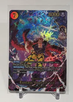 One Piece TCG - Eustass "Captain" Kid - EB04-039 (SP) R - The Azure Sea’s Seven - Image 1