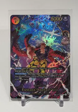 One Piece TCG - Eustass "Captain" Kid - EB04-039 (SP) R - The Azure Sea’s Seven - Image 2