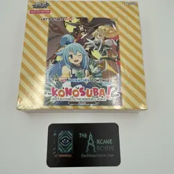 Weiss Schwarz Konosuba 2 God's Blessing Re:Edit Booster Box English Sealed - Image 1