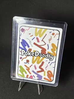 PokeDoodly Shiny Charizard - 1st Edition - Full Art Holo Rare Card - Fan Art - Image 3