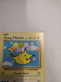 Flying Pikachu 110/108 Evolutions Secret Rare Non Holo Pokemon Card - Image 4