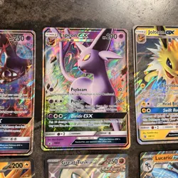 Lot Of Pokemon Jumbo Oversized Cards GX EX Espeon Blastoise Joleen - Image 3