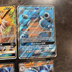 Lot Of Pokemon Jumbo Oversized Cards GX EX Espeon Blastoise Joleen - Image 5