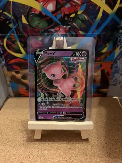 Mew V 113/264 - Sword & shield: Fusion Strike - Pokemon card - rare - HOLO NM - Image 1