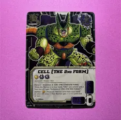 Bandai Dragon Ball CCG Cell (The 2nd Form) WA-087 1st Edition Warrior Card 2008 - Image 1