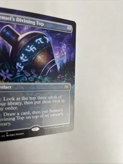 Sensei’s Divining Top Borderless Nonfoil Card #398 MTG LP - Image 2