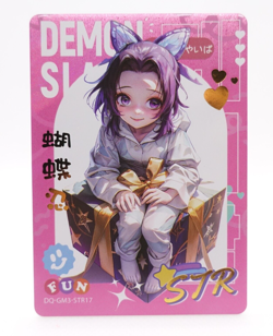 Shinobu Kocho Demon Slayer Mystic Encounter STR STR17 Anime Trading Card - Image 1