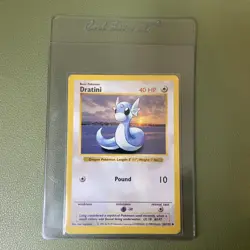 Dratini 26/102 Pokemon Card Base Set Shadowless LP EXCELLENT 1999 - Image 3