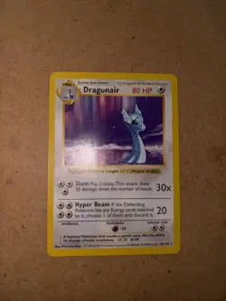 Pokemon TCG Dragonair Base Set 18/102 Unlimited Rare Shadowless Card - Image 2