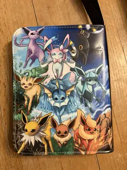 Full Zip Pokemon Cards Binder Holder Fits 400 Cards w/ 50 Removable Sleeves - Image 2