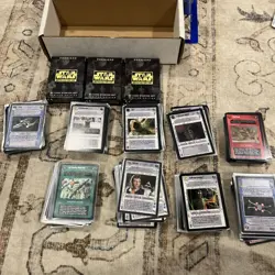 Lot Of 450 - 1995 Decipher Star Wars Customizable Cards Mint Condition Lot #1 - Image 1