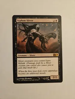 Syphon Sliver Magic 2014 Magic the Gathering Card - Image 1