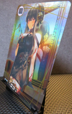 Yor Forger Spy x Family Doujin Waifu Art Card Shiny Holo NM CCG Collectible - Image 4