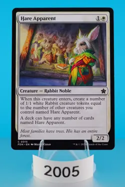 MTG Hare Apparent Foundations Regular #15 - Image 1