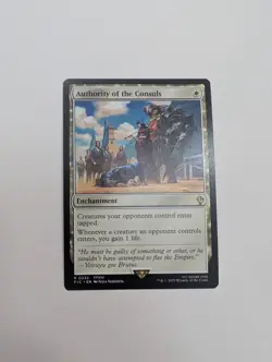 MTG - Authority of the Consuls - Final Fantasy Commander NM/M Condition - Image 1