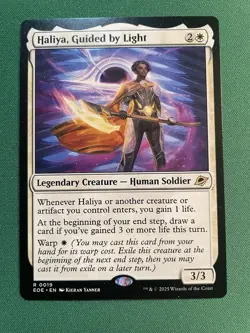 2025 - Haliya, Guided by Light - Edge of Eternities - NM - MTG Rare - Image 1