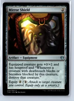 MAGIC TG: Theros Beyond Death #234 Mirror Shield Uncommon .M2A - Image 1