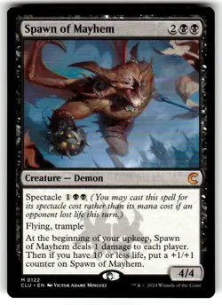 Spawn of Mayhem [Ravnica: Clue Edition] Magic MTG - Image 1