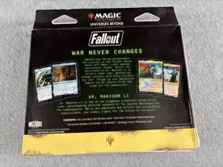 Magic The Gathering Fallout Commander Deck Universes Beyond Science! - Image 2