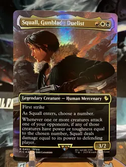 MTG | Squall, Gunblade Duelist ✨FOIL✨ [FINAL FANTASY Scene] - Image 1