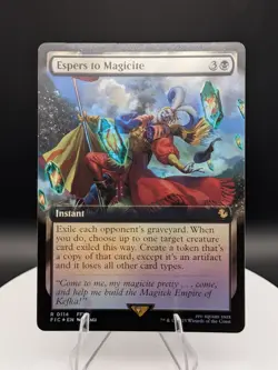 Espers to Magicite Extended Art 0114 FOIL: Final Fantasy MTG: Commander (NM) - Image 1