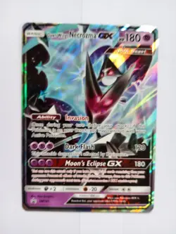 Necrozma GX SM101 Sun Moon Dawn Wings SVP Black Star Promo Pokemon TCG Card - Image 1